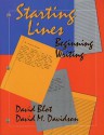 Starting Lines: Beginning Writing - David Blot, David M. Davidson