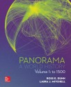 PANORAMA: A World History VOLUME 1 W/ 1T CNCT+ AC - Ross Dunn, Laura Mitchell