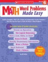 Math Word Problems Made Easy: Grade 6 - Jill Safro