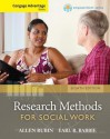 Cengage Advantage Books: Brooks/Cole Empowerment Series: Research Methods for Social Work - Allen Rubin