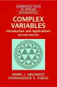 Complex Variables (Cambridge Texts in Applied Mathematics, 35) - Mark J. Ablowitz, Athanassios S. Fokas