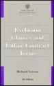 Exclusion Clauses And Unfair Contract Terms - Richard H. Lawson