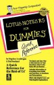 Lotus Notes 5 for Dummies Quick Reference - Stephen R. Londergan, Pat Freeland