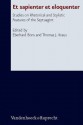 Et Sapienter Et Eloquenter: Studies on Rhetorical and Stylistic Features of the Septuagint - Eberhard Bons, Thomas J. Kraus