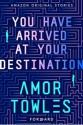 You Have Arrived at Your Destination - Amor Towles