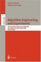 Algorithm Engineering and Experiments: 4th International Workshop, ALENEX 2002, San Francicsco, CA, USA, January 4-5, 2002, Revised Papers (Lecture Notes in Computer Science) - David M. Mount, Clifford Stein