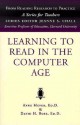 Learning to Read in the Computer Age - Anne Meyer