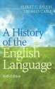 A History of the English Language with MyCompLab Access Code Package - Albert C Baugh, Thomas Cable