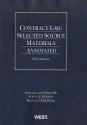 Contract Law: Selected Source Materials Annotated, 2011 (American Casebooks) - Steven J. Burton, Melvin Aron Eisenberg