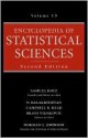 Encyclopedia of Statistical Sciences, Volume 13 - Samuel Kotz, Campbell Read, N. Balakrishnan, Brani Vidakovic, Norman Lloyd Johnson