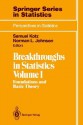 Breakthroughs in Statistics, Volume 1: Foundations and Basic Theory - Samuel Kotz, Norman Lloyd Johnson