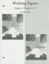 Working Papers, Volume 1, Chapters 1-15 for Use with Financial Accounting and Financial & Managerial Accounting: The Basis for Business Decisions - Jan R. Williams, Joseph V. Carcello, Susan F. Haka, Mark S. Bettner