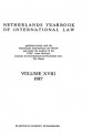 Netherlands Yearbook of International Law, 1987 - Nyil, Avril McDonald