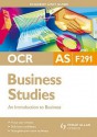 OCR as Business Studies Unit 1. Roger Williams - Roger Williams, Judith Kelt