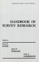 Handbook of Survey Research: Quantitative Studies in Social Relations - Peter H. Rossi, James D. Wright