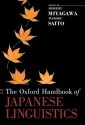 The Oxford Handbook of Japanese Linguistics - Shigeru Miyagawa, Mamoru Saito