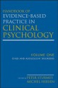 Handbook of Evidence-Based Practice in Clinical Psychology, Child and Adolescent Disorders: Volume 1 - Michel Hersen, Peter Sturmey