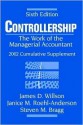 Controllership: The Work of the Managerial Accountant, 2002 Cumulative Supplement - James D. Willson