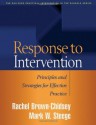 Response to Intervention: Principles and Strategies for Effective Practice (Guilford Practical Intervention in the Schools) - Rachel Brown-Chidsey, Mark W. Steege