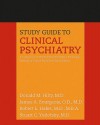 Study Guide To Clinical Psychiatry: A Companion To The American Psychiatric Publishing Textbook Of Clinical Psychiatry - Robert E. Hales, James A. Bourgeois