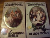 Anthony Powell 2 Volumes Set: The Acceptance World #3, At Lady Molly's #4 (A Dance to the Music of Time) - Anthony Powell