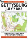 Gettysburg July 2 1863: Confederate: The Army of Northern Virginia (Order of Battle) - James Arnold, Roberta Wiener