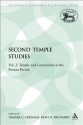 Second Temple Studies: Vol. 2: Temple and Community in the Persian Period - Tamara C Eskenazi, Kent H Richards