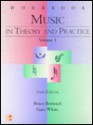 Student Workbook for Use with Music in Theory and Practice, Volume 1 (Spiral) - Bruce Benward, Gary C. White