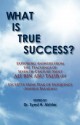 What Is True Success?: Exploring Answers from the Teachings of 7th Century Saint Ali Bin Abu Talib. Excerpts from Peak of Eloquence (Nahjul-B - Ali, Syed Akhtar, علي بن أبي طالب