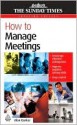 How to Manage Meetings - Alan Barker