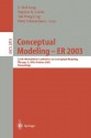 Conceptual Modeling -- Er 2003: 22nd International Conference on Conceptual Modeling, Chicago, Il, USA, October 13-16, 2003, Proceedings - Il-Yeol Song, Tok Wang Ling, Peter Scheuermann, Stephen W. Liddle