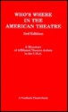 Who's Where in the American Theatre - Mollie Ann Meserve