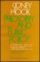 Philosophy and Public Policy - Sidney Hook