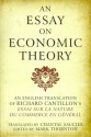 An Essay On Economic Theory - Richard Cantillon, Robert F. Hébert