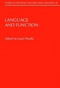 Language and Function: To the Memory of Jan Firbas - Jan Firbas, Josef Hladky