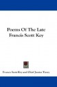 Poems of the Late Francis Scott Key - Francis Scott Key, Chief Justice Taney