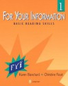 For Your Information 1 with Longman Dictionary of American English CD-ROM - Karen Lourie Blanchard