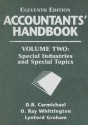 Accountants' Handbook, Special Industries and Special Topics - Lynford Graham