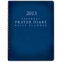 2013 Personal Prayer Diary and Daily Planner (Navy Blue) - Ywam Publishing