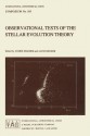 Observational Tests of the Stellar Evolution Theory - André Maeder, Alvio Renzini