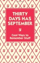 Thirty Days Has September - Chris Stevens