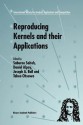 Reproducing Kernels and Their Applications - S. Saitoh, Daniel Alpay, Joseph A. Ball