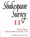 Shakespeare Survey with Index 1-10 - Allardyce Nicoll