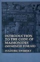 The Code of Maimonides (Mishneh Torah): Introduction - Isadore Twersky, Maimonides