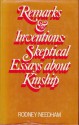 Remarks and Inventions - Skeptical Essays About Kinship - Rodney Needham