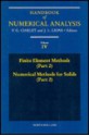 Handbook of Numerical Analysis - Philippe G. Ciarlet