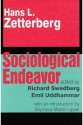 Sociological Endeavor - Hans Zetterberg, Richard Swedberg, Emil Uddhammar, Seymour Martin Lipset