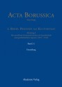 Abteilung I: Das Preussische Kultusministerium ALS Staatsbehorde Und Gesellschaftliche Agentur (1817-1934): Das Kultusministerium Auf Seinen Wirkungsfeldern Schule, Wissenschaft, Kirchen, Kunste Und Medizinalwesen. Darstellung - Bbaw, Wolfgang Neugebauer