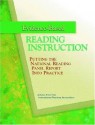 Evidence-Based Reading Instruction: Putting the National Reading Panel Report into Practice - International Reading Association, International Reading Association Publishing Staff International Reading Association Publishing Staf