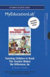 New Myeducationlab with Pearson Etext -- Standalone Access Card -- For Teaching Children to Read: The Teacher Makes the Difference - D. Ray Reutzel, Robert B. Cooter Jr.